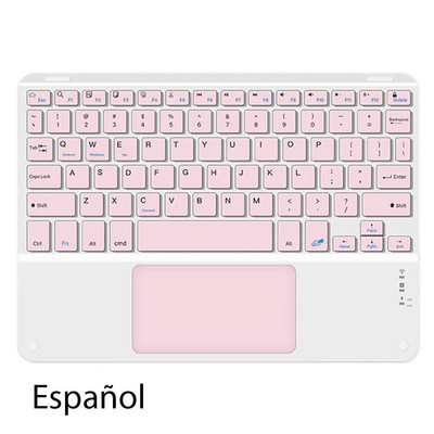 Tastatură fără fir cu touchpad pentru Huawei Samsung Xiaomi Telefon inteligent de 9,7 inci PC Android iOS Tabletă Windows Dispozitive Bluetooth
