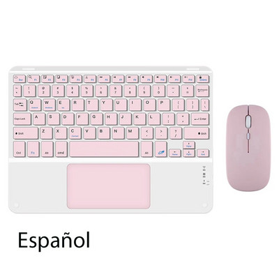 Tastatură fără fir cu touchpad pentru Huawei Samsung Xiaomi Telefon inteligent de 9,7 inci PC Android iOS Tabletă Windows Dispozitive Bluetooth