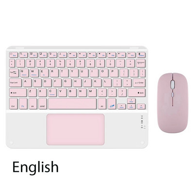 Tastatură fără fir cu touchpad pentru Huawei Samsung Xiaomi Telefon inteligent de 9,7 inci PC Android iOS Tabletă Windows Dispozitive Bluetooth