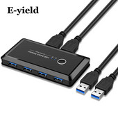 Comutator USB Selector KVM USB 3.0 2.0 Comutator 2 porturi PC Partajare 4BUC 3BUC 2BUC Dispozitive pentru tastatura Mouse Imprimanta Monitor Hub
