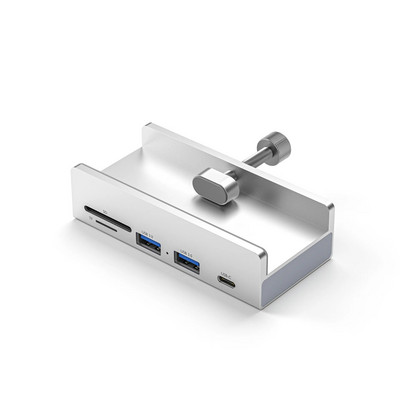 Alumiiniumist USB 3.0 HUB Sd-kaardilugeja kiire laadimisega laiendusega 5 GB andmeedastus Klambritüüp sülearvuti tarvikute jaoks