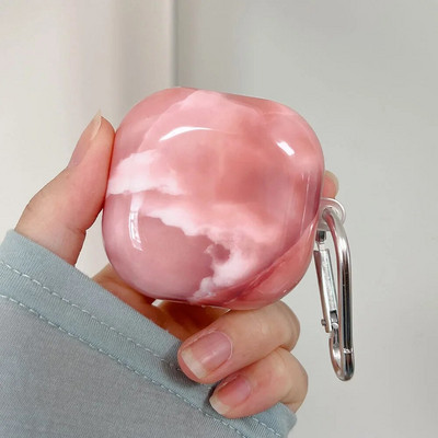 Husă pentru căști cu marmură crăpată pentru Samsung Galaxy Buds Live Buds2 Pro Husă de protecție pentru cutia de încărcare Bluetooth pentru Galaxy Buds 2