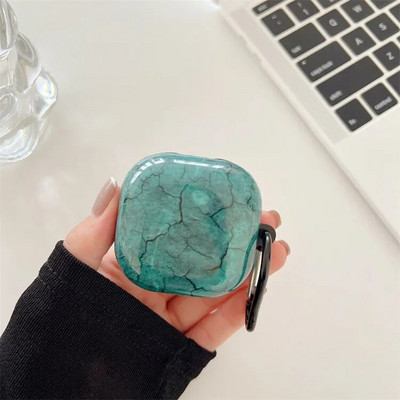 Husă pentru căști cu marmură crăpată pentru Samsung Galaxy Buds Live Buds2 Pro Husă de protecție pentru cutia de încărcare Bluetooth pentru Galaxy Buds 2