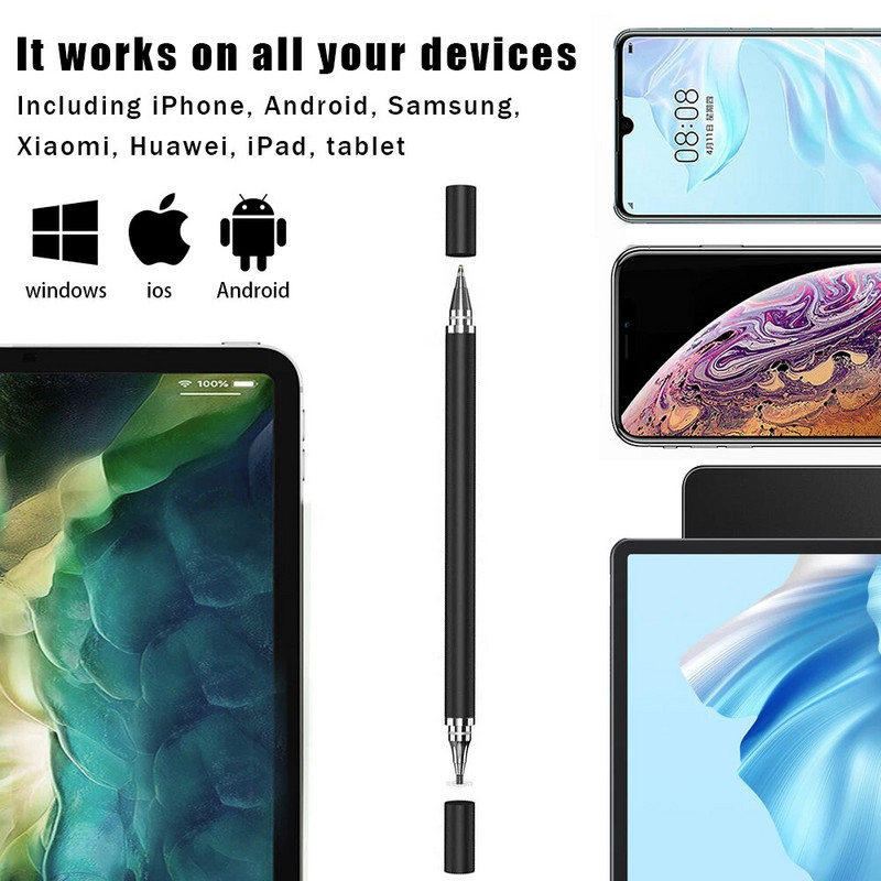 Universalus rašiklio rašiklis, skirtas Android išmaniajam telefonui, skirtas iPhone Pad planšetiniam rašikliui su jutikliniu ekranu, skirtas Apple Pencil iPad priedai rašikliai