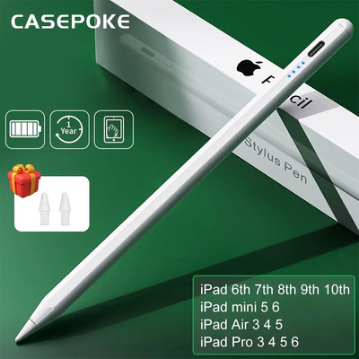 За iPad Pencil Palm Rejection Stylus Apple Pencil Pen For iPad Accessories Pro Air Mini Note-taking Pen 1 2 Generation
