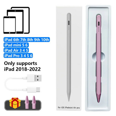 iPadi pliiatsi jaoks, peopesa tagasilükkamise pliiats Apple`i pliiats iPadi tarvikute jaoks Pro Air Mini märkmete tegemise pliiats 1 2 põlvkond