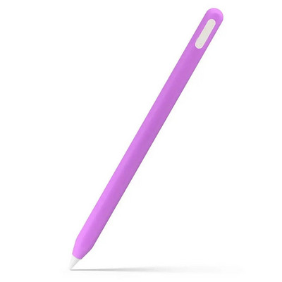 Pentru Apple Pencil 2 Husă din silicon pentru Ipencil a 2-a generație Anti-pierdere Anti-zgârieturi Husă de protecție Manșon Capac creion