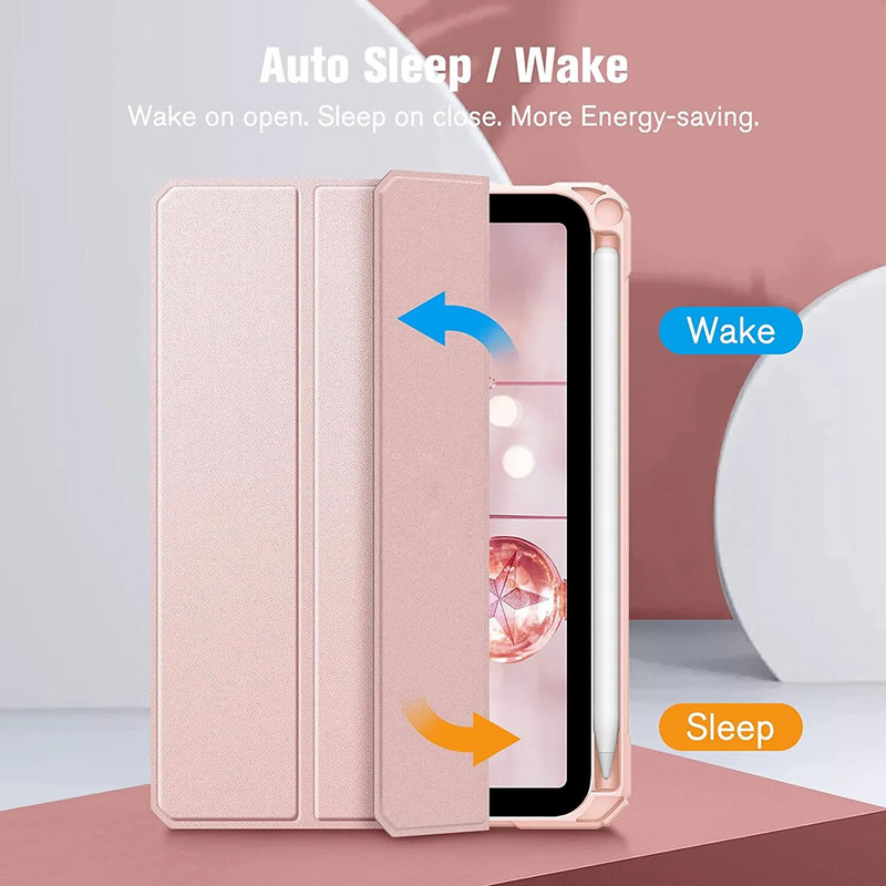 Paredzēts iPad Pro 11 futrālim 2022, kas paredzēts iPad Air 4 Air 5 korpusam iPad 10. paaudzes futrālim 7. 8. 9. paaudzei 2022. gada viegls silikona ādas vāciņš