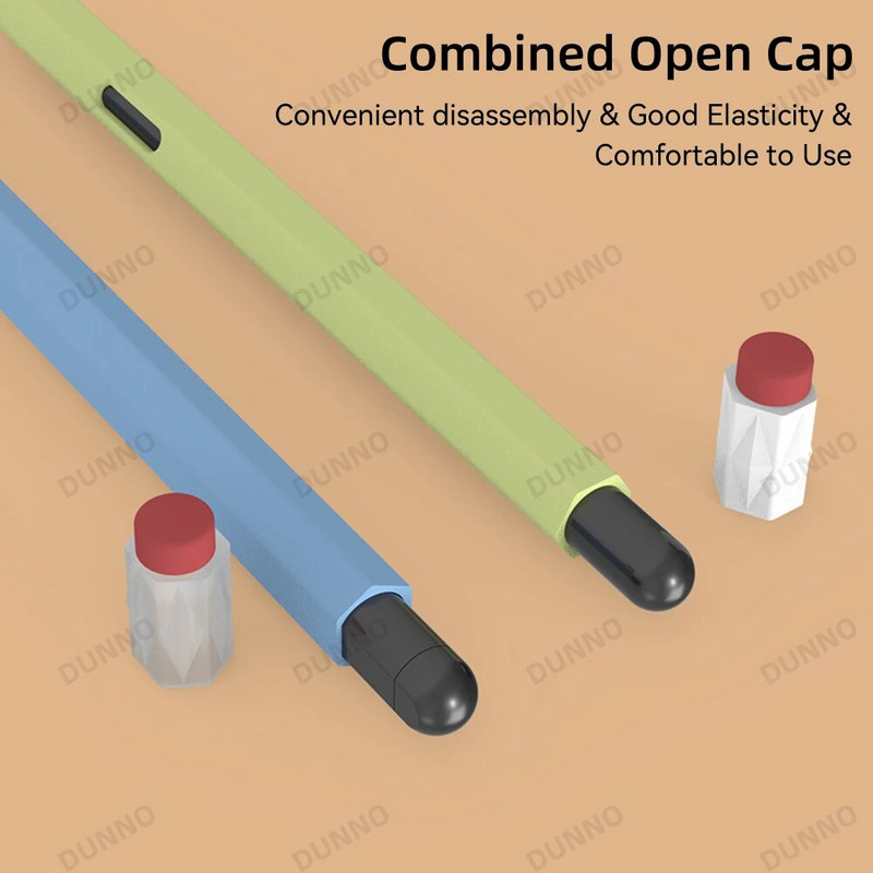 Vintage pernica za Samsung Galaxy Tab S6 Lite S7 & S8 & S7 Plus & S7 FE & S8 Plus tekući silikonski poklopac za olovku