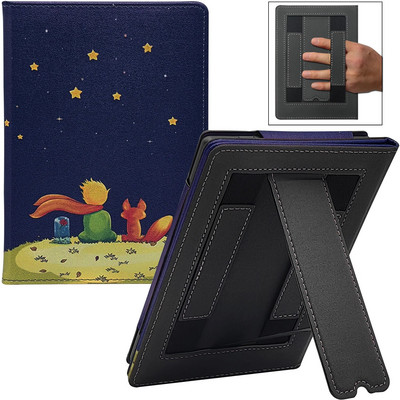 BOOX Poke4/Poke4S torbica za 6 inča ONYX BOOX Poke3/Poke5/Poke5S navlaka s automatskim spavanjem/buđenjem dvostrukim remenom za ruku / postoljem / magnetnim zatvaranjem