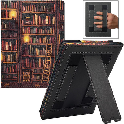 BOOX Poke4/Poke4S ümbris 6-tollisele ONYX BOOX Poke3/Poke5/Poke5S kaanega automaatse unerežiimi/äratuse topelt käerihmaga / alusega / magnetilise sulgemisega