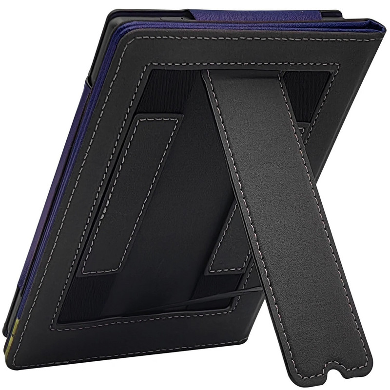 BOOX Poke4/Poke4S ümbris 6-tollisele ONYX BOOX Poke3/Poke5/Poke5S kaanega automaatse unerežiimi/äratuse topelt käerihmaga / alusega / magnetilise sulgemisega