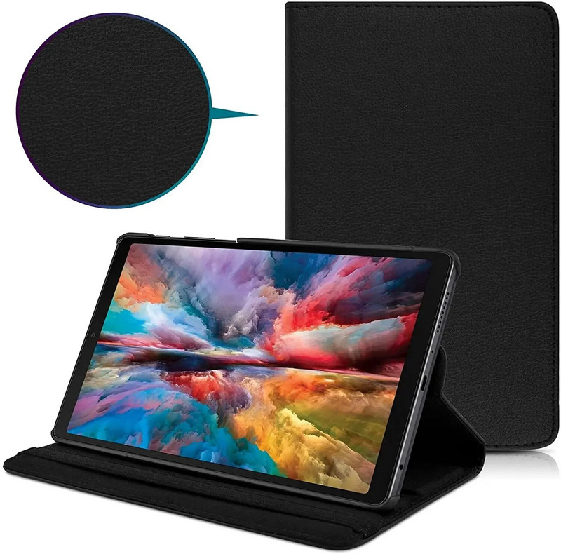 360 grādu rotējošs korpuss Samsung Galaxy Tab A8 10.5 SM-X200 planšetdatoram Galaxy Tab S9 S7 S8 11 A7 Lite 8.7 A7 S6 Lite 10.4 A9 Plus vāciņš
