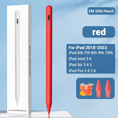 Apple Pencil 2 1 plaukstas atgrūšanas slīpuma jutīgam iPad aksesuāri iPad zīmulim 2022 2021 2020 2019 2018 Air Pro Mini Stylus