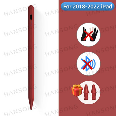 Stylus For Apple Pencil with Palm Rejection for iPad Pro 12.9 11 Air 5 4th iPad 6 7 8 9 10th mini 6 5 iPad Pencil Accessories