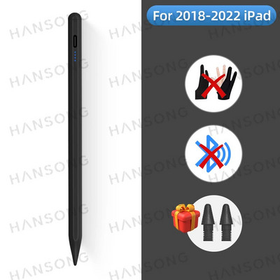 Stylus For Apple Pencil with Palm Rejection for iPad Pro 12.9 11 Air 5 4th iPad 6 7 8 9 10th mini 6 5 iPad Pencil Accessories