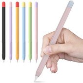 Suport pentru stilou din silicon moale pentru Apple Pencil 2nd Generation Stylus Pen Cover pentru Apple Pencil 1st Gen Accesorii pentru carcasă de protecție