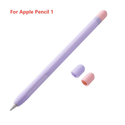 Suport pentru stilou din silicon moale pentru Apple Pencil 2nd Generation Stylus Pen Cover pentru Apple Pencil 1st Gen Accesorii pentru carcasă de protecție