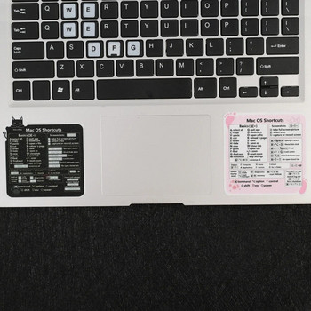 Референтни стикери за клавишни комбинации Лепило за PC лаптоп Настолен стикер за бързи клавиши за Apple Mac Chromebook Window Photoshop