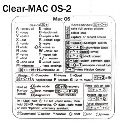 Atsauces tastatūras īsinājumtaustiņu uzlīmes Līmes datora klēpjdatoram galddatora saīsnes uzlīme Apple Mac Chromebook datora logam Photoshop