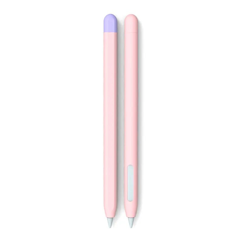 Stylus Cover silikoninis rašiklio dėklas, skirtas Apple Pencil 2 spalvas atitinkantis Stylus apsauginis dėklas Neslystantis nuo kritimo iPencil odos dangtelis