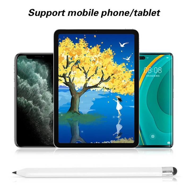 Tahvelarvuti mobiiltelefoni puutetundliku ekraaniga pliiats Universaalne vastupidav joonistuspliiats Androidi iPhone IPadile Samsung PC nutitelefonile
