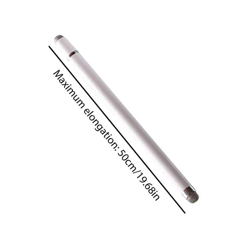 Rokas rādītāja kabatas baltās tāfeles pildspalva 2 vienā teleskopiskās pildspalvas Skārienekrāns rakstāmdēļai Rādītājs skolotāju norādes klasēm