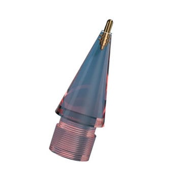 Tkey Transparent Pink Blue Metal Pencil Tips for Apple Pencil 1/2ης γενιάς iPad Stylus Ανταλλακτικά μολύβι αφής μύτης