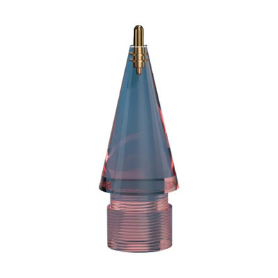 Tkey Sfaturi pentru creion din metal, roz, albastru, transparent, pentru Apple Pencil 1/2-a generație iPad Stylus Pen Peniță de rezervă Touch Creion de înlocuire