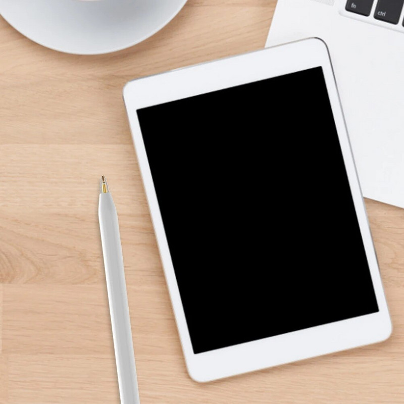 1/2 vnt. pieštuko antgalio atsarginio antgalio keitimo antgalis ABS permatomas pakaitinis antgalis, skirtas Apple Pencil Gen 1/2 iPad Stylus rašiklio atsarginiam antgaliui