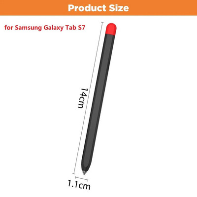 Husă din silicon pentru Samsung Galaxy Tab S6 Lite S7 Pen Creion Manșon de protecție Stylus Touch Pen Cover S Pen Dropshipping