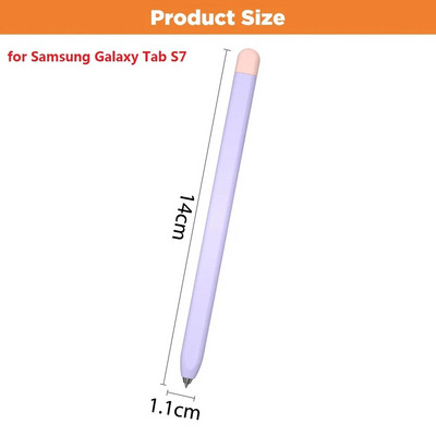 Husă din silicon pentru Samsung Galaxy Tab S6 Lite S7 Pen Creion Manșon de protecție Stylus Touch Pen Cover S Pen Dropshipping