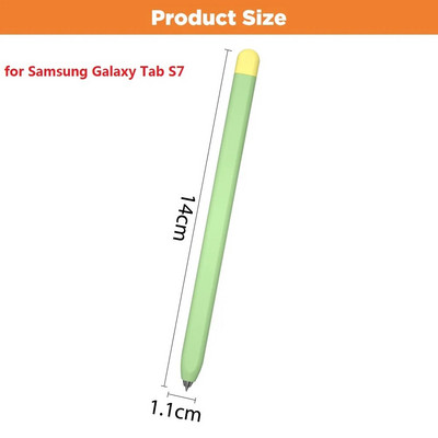 Husă din silicon pentru Samsung Galaxy Tab S6 Lite S7 Pen Creion Manșon de protecție Stylus Touch Pen Cover S Pen Dropshipping