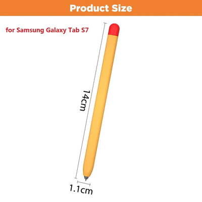 Husă din silicon pentru Samsung Galaxy Tab S6 Lite S7 Pen Creion Manșon de protecție Stylus Touch Pen Cover S Pen Dropshipping