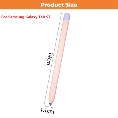 Husă din silicon pentru Samsung Galaxy Tab S6 Lite S7 Pen Creion Manșon de protecție Stylus Touch Pen Cover S Pen Dropshipping