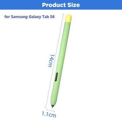 Husă din silicon pentru Samsung Galaxy Tab S6 Lite S7 Pen Creion Manșon de protecție Stylus Touch Pen Cover S Pen Dropshipping