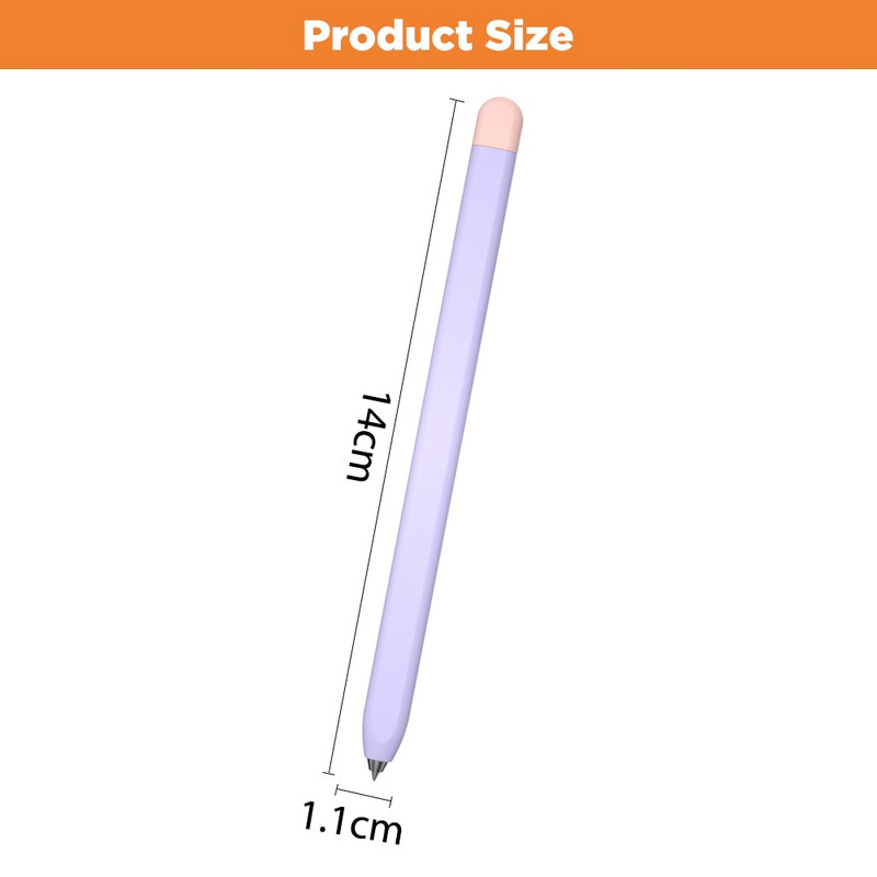 Silikona futrālis priekš Samsung Galaxy Tab S6 Lite S7 pildspalvas zīmuļa aizsarguzmava Stylus skārienpildspalvas vāciņš S Pen Dropshipping