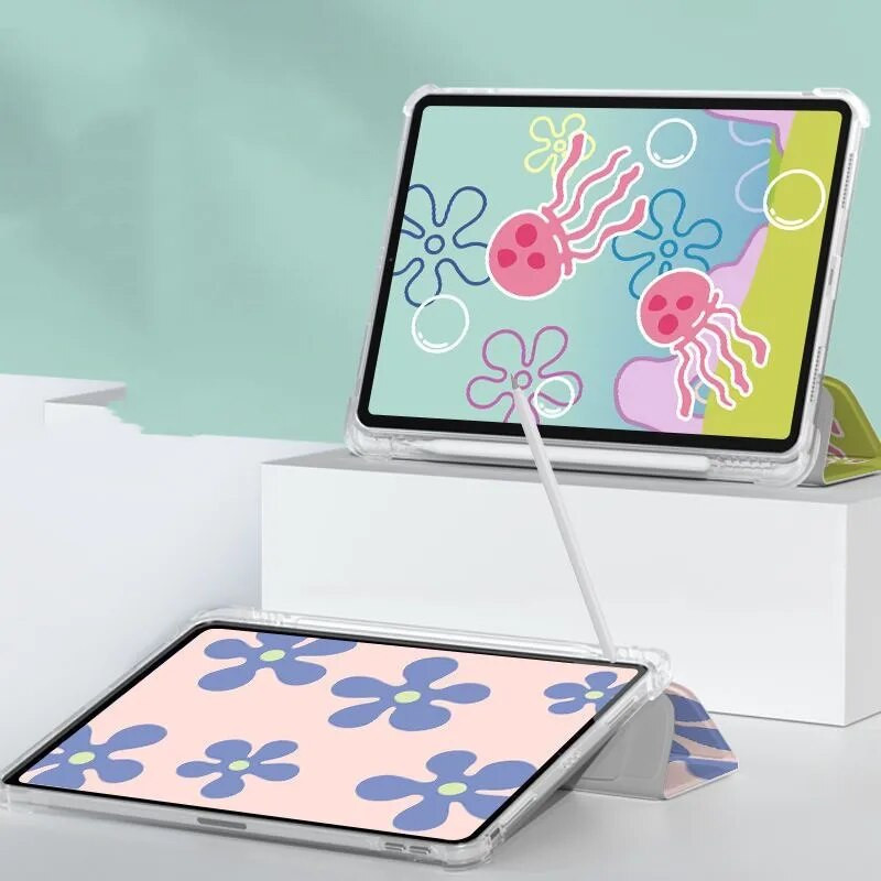 Funda for IPad 10. 9. 8. põlvkonna ümbrise pliiatsihoidja kate IPad Airile 5 4 3 2 IPad 9,7 2018 10,2 10,5 10,9 Pro 11 12,9