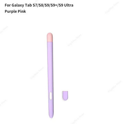 Husă de creion cu stilou pentru tabletă din silicon pentru Samsung Galaxy S7 S8 S9 Plus Ultra Husă cu ecran tactil Husă de protecție S7 S8 S9+ Ultra