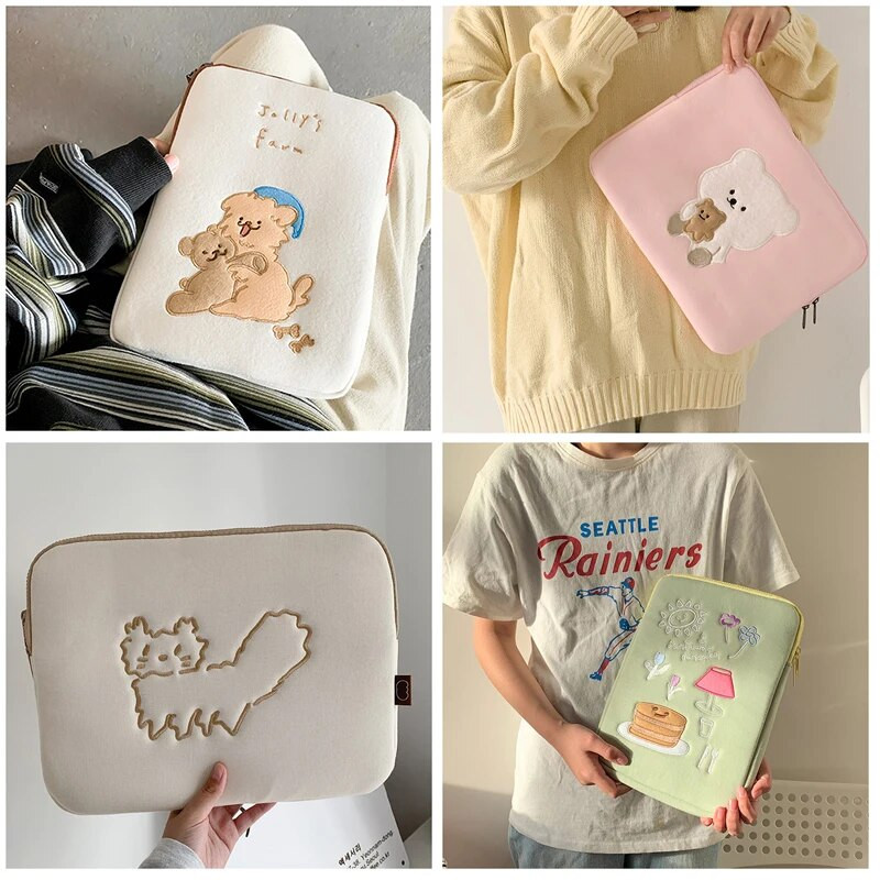 Računalni dodaci Slatke navlake za prijenosno računalo 11 13 14 15 15,6 inčni poklopac za Macbook Air Ipad Pro 14 12,9 ASUS torba za prijenos prijenosnog računala