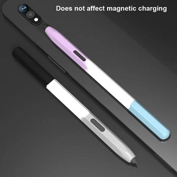 Сензорен калъф за молив за таблет Силиконов стилус Защитен капак Удароустойчив за Samsung Galaxy Tab S7/S8/S9 Plus Ultra S Pen Sleeve