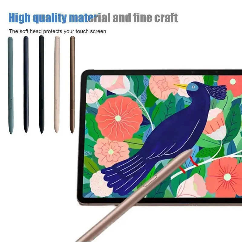 „Samsung Tab S9 FE S9+ S9 Ultra Pen“ pakaitinis rašiklis „Stylus“ ekranas, planšetinis kompiuteris, jautrus rašiklis be „Bluetooth“
