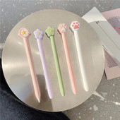 Huse din silicon moale Kawaii drăguțe pentru Apple Pencil Husă USB C Gen Tabletă Touch Pen Stylus Husă Anti-cădere pentru Apple Huse creion