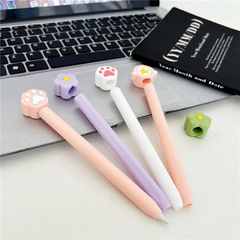 Kawaii Cute μαλακές θήκες σιλικόνης για Apple Pencil Θήκη Tablet USB C Gen Case Στυλό αφής Κάλυμμα γραφίδας κατά της πτώσης για μολυβοθήκες Apples