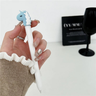 Huse din silicon moale Kawaii drăguțe pentru Apple Pencil Husă USB C Gen Tabletă Touch Pen Stylus Husă Anti-cădere pentru Apple Huse creion