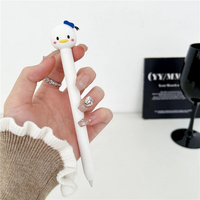 Huse din silicon moale Kawaii drăguțe pentru Apple Pencil Husă USB C Gen Tabletă Touch Pen Stylus Husă Anti-cădere pentru Apple Huse creion