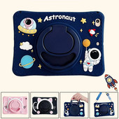 Husă pentru tabletă cu suport astronaut pentru copii pentru Samsung Galaxy Tab A8 10.5 SM-X200 X205 S6 A7 10.4 SM-T500 T507 Lite 8.7 T220 T225 P610