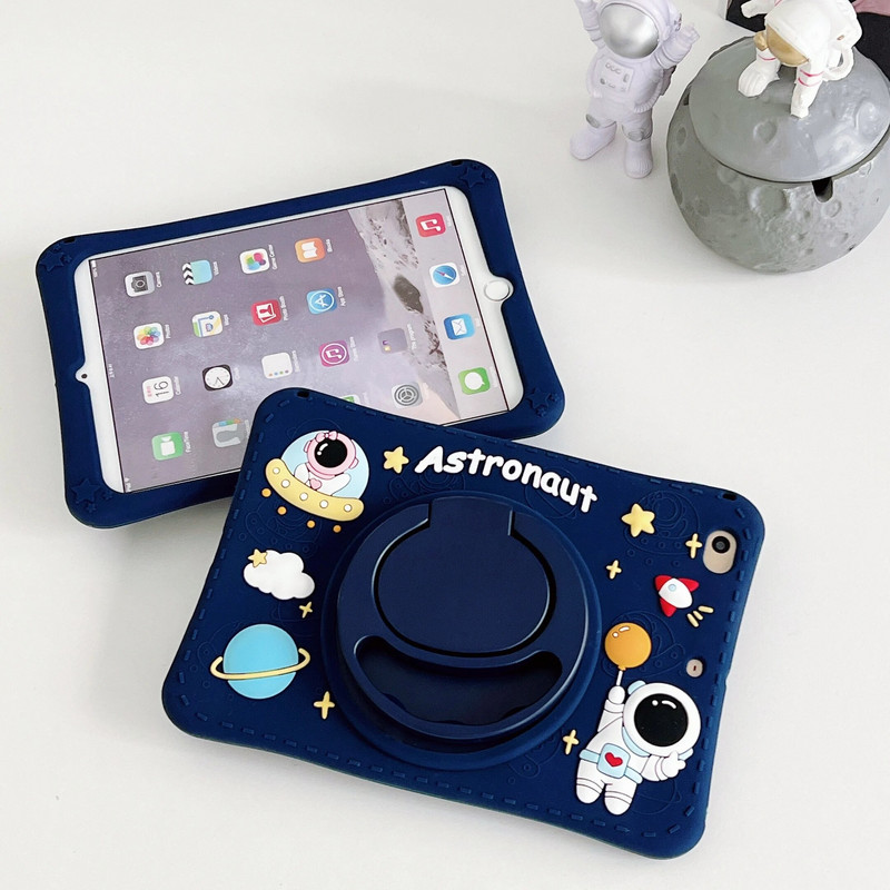 Παιδική θήκη tablet Astronaut Stand Για Samsung Galaxy Tab A8 10.5 SM-X200 X205 S6 A7 10.4 SM-T500 T507 Lite 8.7 T220 T225 P610