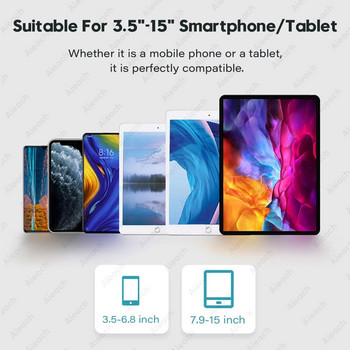 Βάση iPad για iPad Pro 11 12,9 ιντσών βάση tablet για Samsung Xiaomi Huawei Μεταλλική ρυθμιζόμενη αναδιπλούμενη βάση για κινητά τηλέφωνα Tablet
