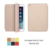Case Auto Sleep/Wake Up Plāns vāciņš priekš ipad Air2 Air6 Smart Stand Holder Folio Protect Case Apple ipad Air 2/6 9,7 collas